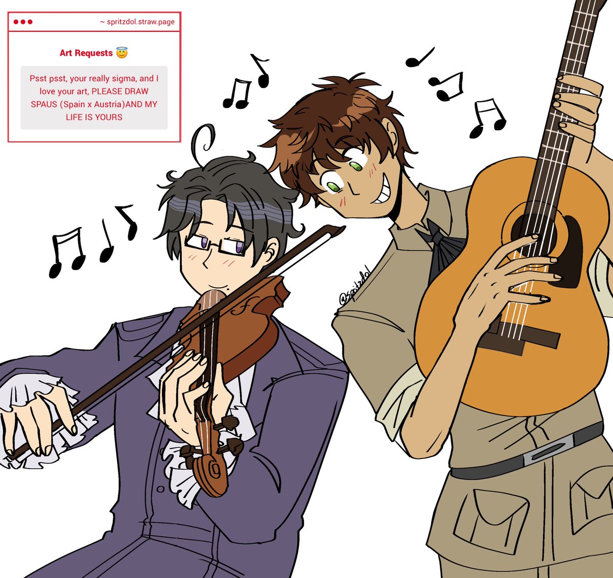 spritzdol's tweet image. Drawing instruments is lowk hard #hetalia