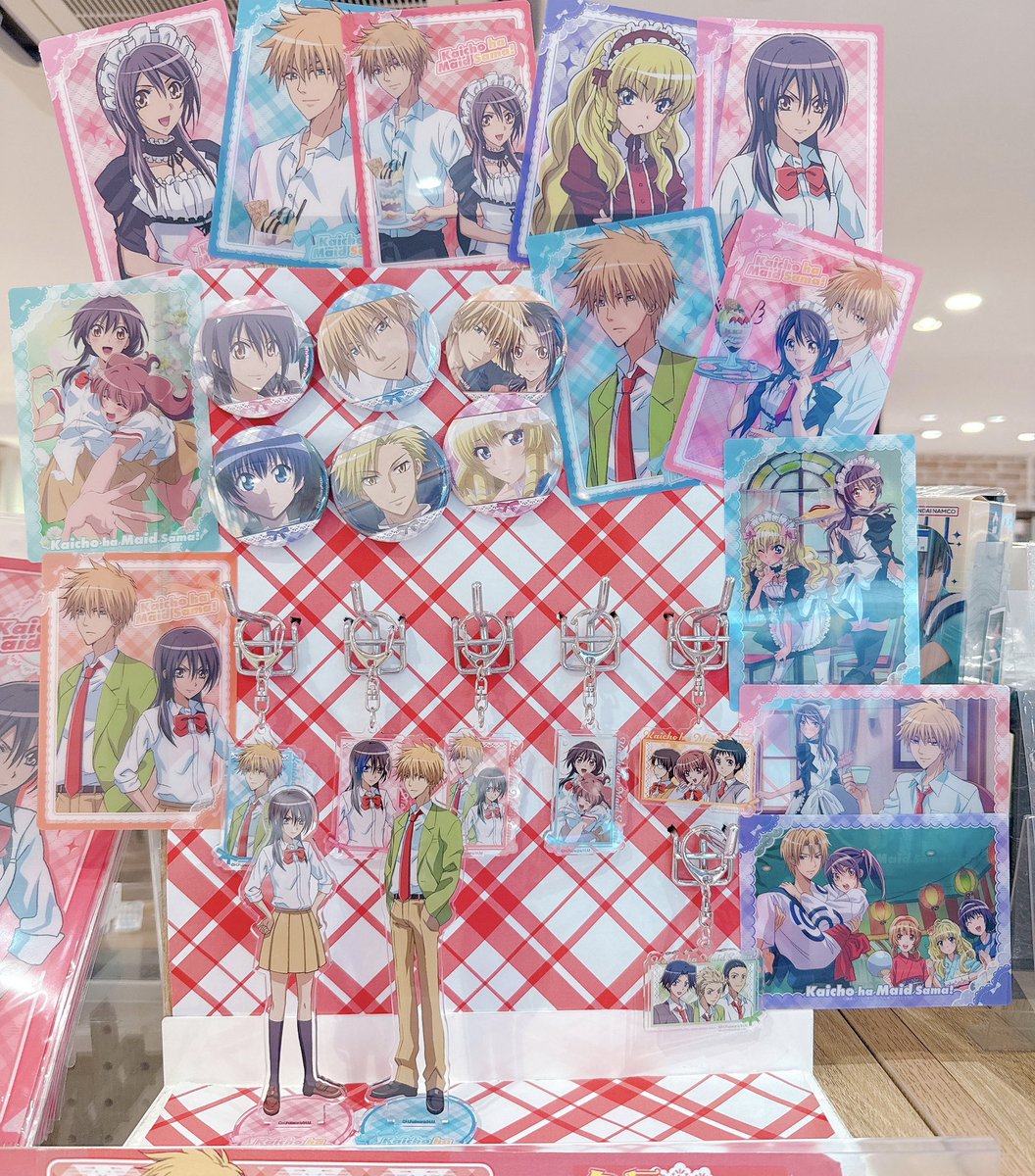 フェア情報】 🎉本日開催🎉/ TVアニメ「会長はメイド様！」 POP UP