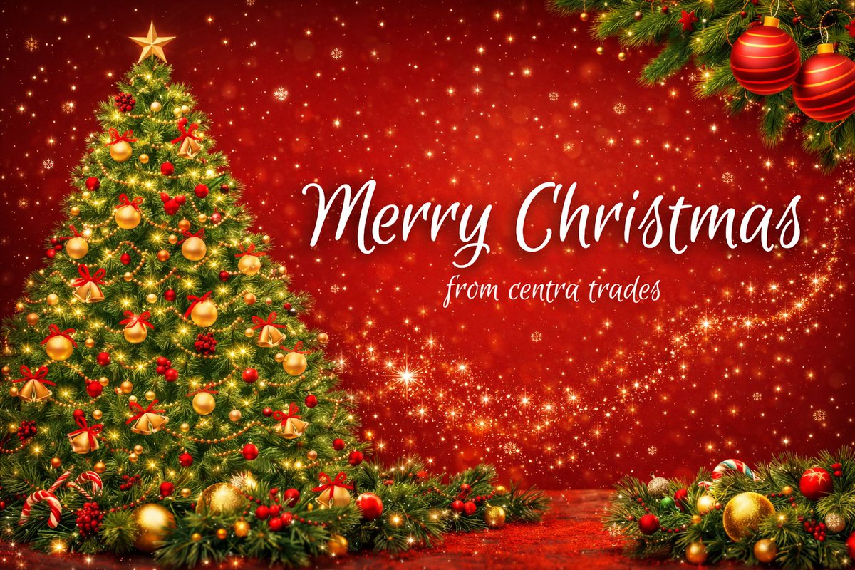🎄Merry Christmas from CentraTrades 

Random RTs/Comments will get a Christmas Gift 🎁