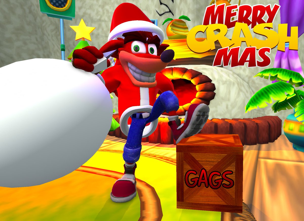 GAGS3009's tweet image. Quería publicar esto el mero día de navidad pero estaré fuera un rato 

Feliz navidad a todos, que todos la pasen de LOCUUURA LOCURAAAAAAA

#CrashBandicoot #CrashBandicootFanArt #MerryChristmas #MerryChristmas2025