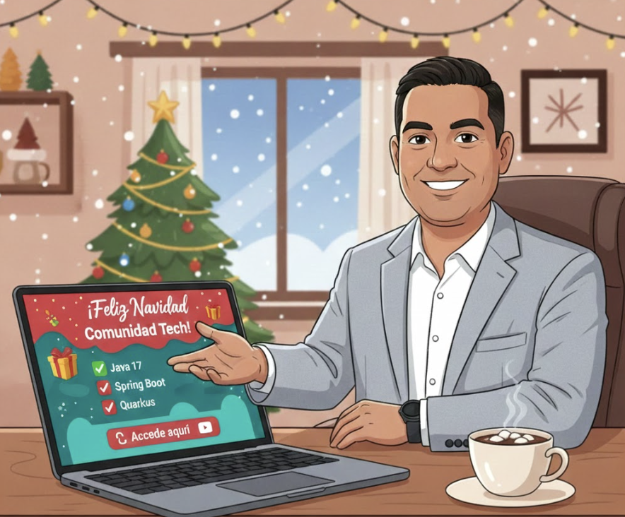 jamdiazdiaz's tweet photo. 📷 Regalo de Navidad para la comunidad tech 📷
Este año quiero agradecer a todos los que me acompañan en mi viaje de aprendizaje en Java y desarrollo de software. Como regalo de Navidad, les comparto acceso a mi lista de reproducción en YouTube con contenido actualizado sobre:
📷 Java 17 [ https://t.co/WChT3URZwV ]
📷 Java 21 [ https://t.co/9ZNPyDBzLf ]
📷 Spring Boot y Spring Cloud [ https://t.co/bZBC9PBxjd ]
📷 Quarkus [ https://t.co/tLf1MORi4q ]
Si quieres aprender, repasar o mejorar tus habilidades, esta es tu oportunidad para hacerlo de manera gratuita y desde cualquier lugar.
📷 Accede aquí: https://t.co/TF3WNuWqd0
¡Feliz Navidad y que sigamos creciendo juntos en 2026! 📷