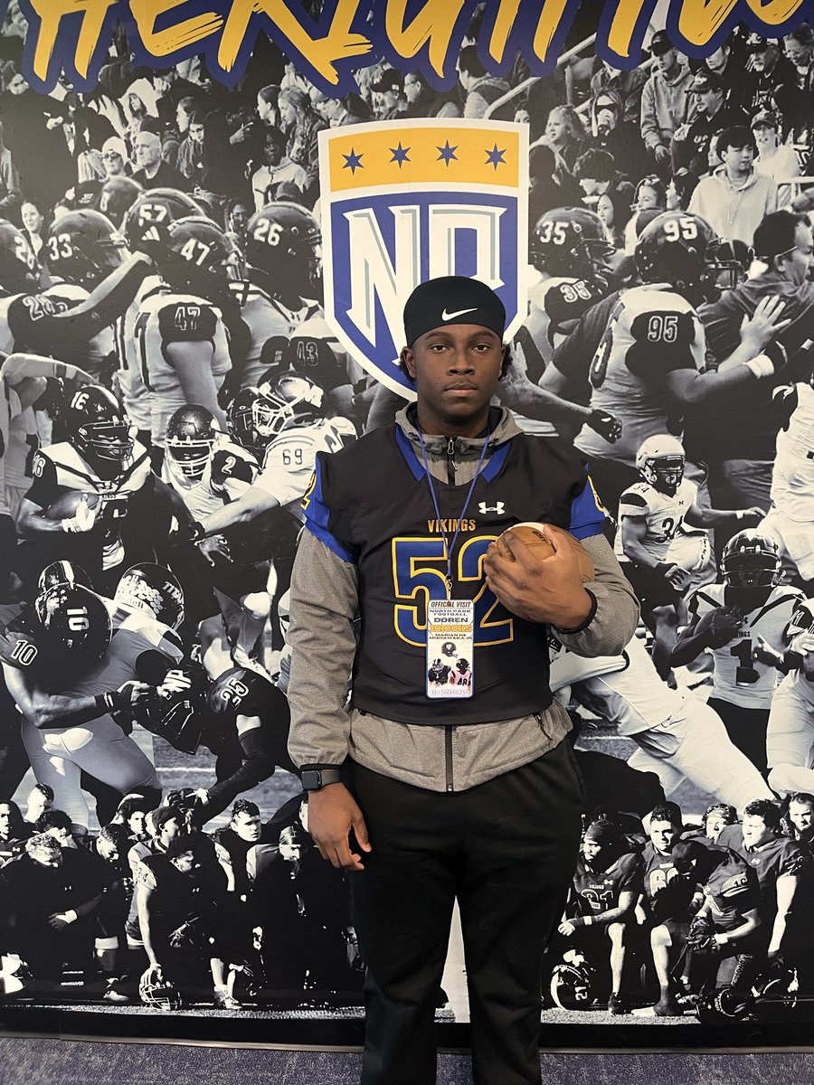 After a great visit I am blessed to receive an offer from North Park University 
<a href="/CoachStapf/">Coach Stapf</a> #goVikings