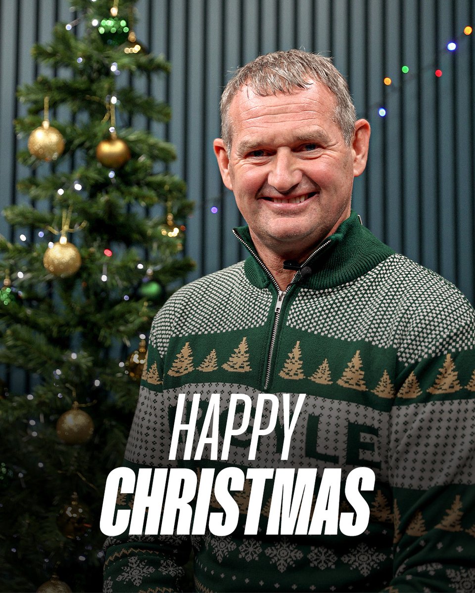 Merry Christmas, Green Army! 🎄