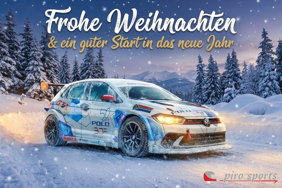 Frohe Weihnachten und ein guter Start in das neue Jahr! 🎄🌟🍀🏁