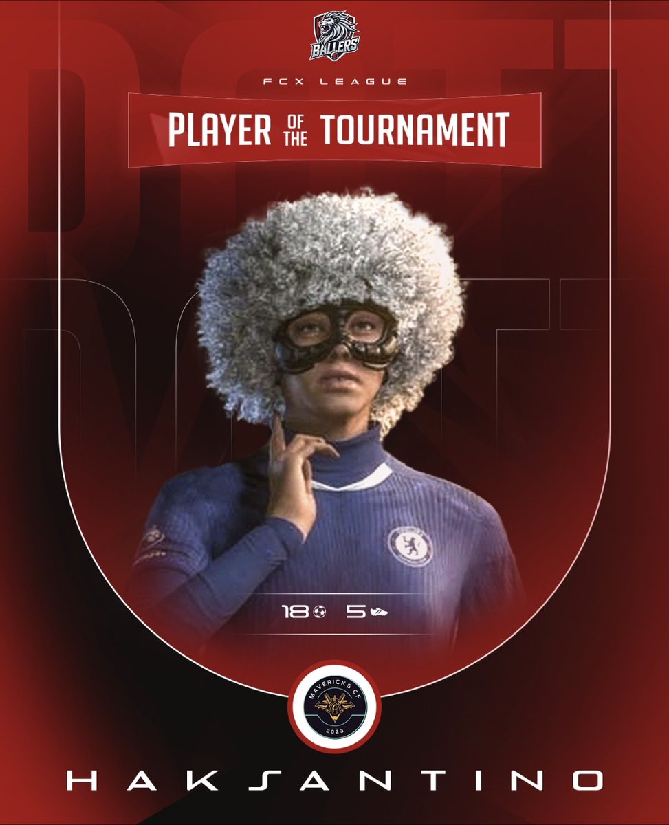 FCXBallers's tweet image. 2nd #FCXLeague win ✅️
Top Goalscorer ✅️
5 Assists ✅️
El Capitano ✅️

Haksantino is the #FCXLeague 4th Edition Player of the Tournament 🏆👏