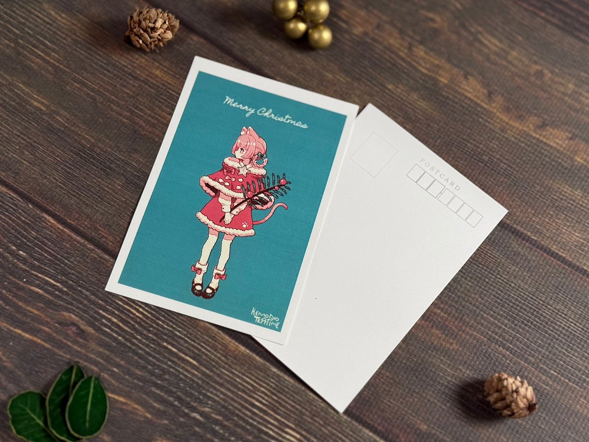 Studio_Lalala_J's tweet image. ✛═ Present for You🎁═✛

ネットプリントにて「マカロンのクリスマスイラスト 」（Illustration by キュアもと さん @curemoto_dot）を配信！全国のコンビニで、印刷実費のみでポストカードとして印刷できます。

■ 期間
2025年12月31日まで
■ 対象コンビニ / 印刷方法
リプライをご確認下さい