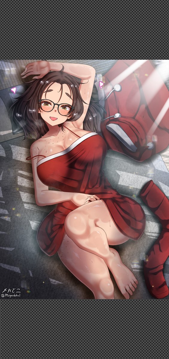 聖夜の翌朝のかすみちゃん

Kasumi's morning after Christmas 