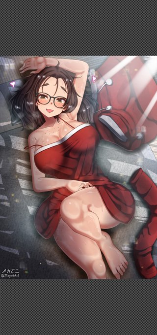 聖夜の翌朝のかすみちゃん

Kasumi's morning after Christmas 