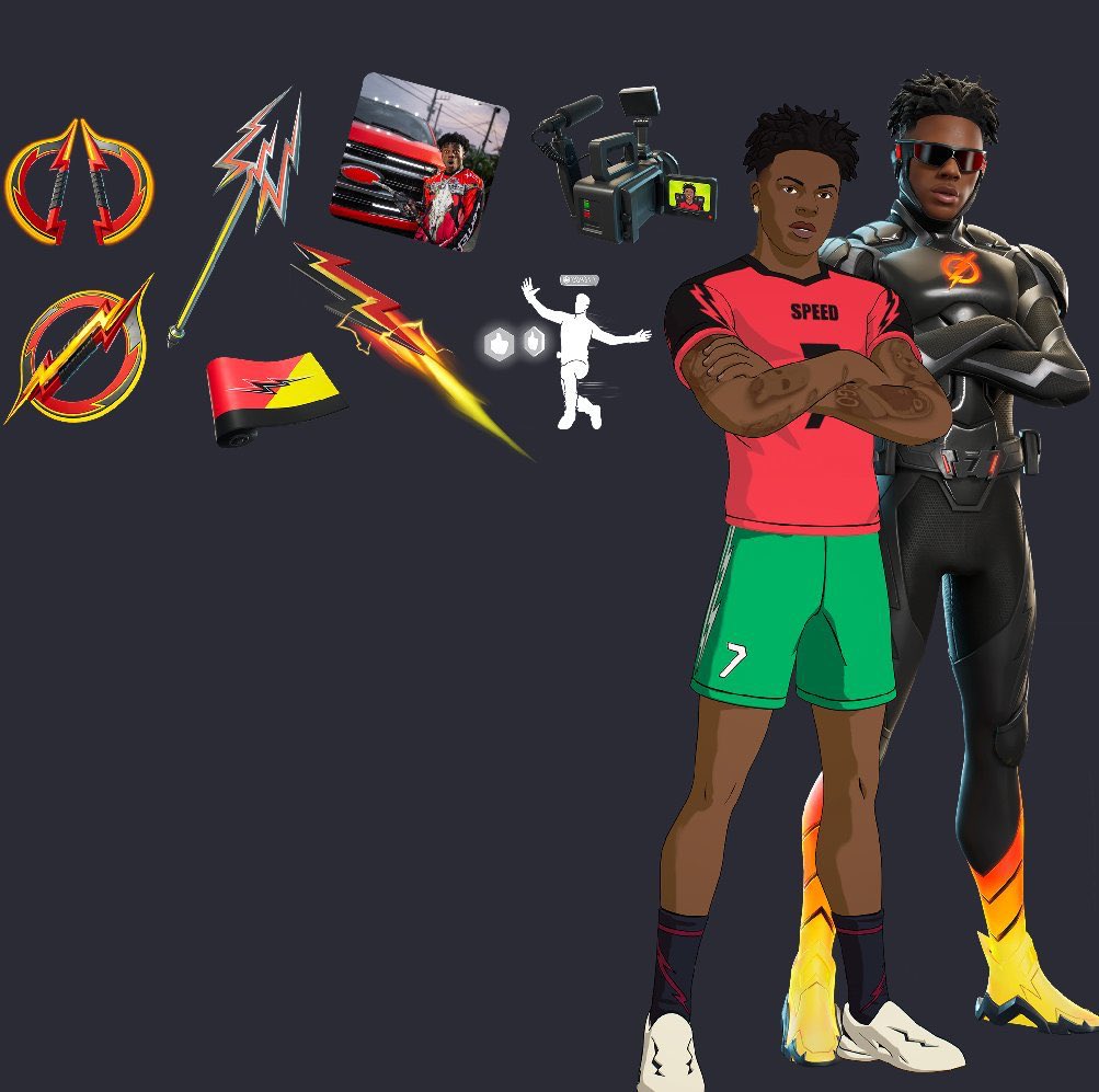 BurnnLeaks's tweet image. iShowSpeed Icon Series Revealed!