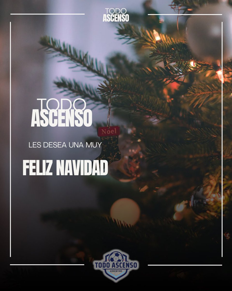 💫 Desde Todo Ascenso les deseamos una muy Feliz Navidad 🎄🎁 🎅🏼