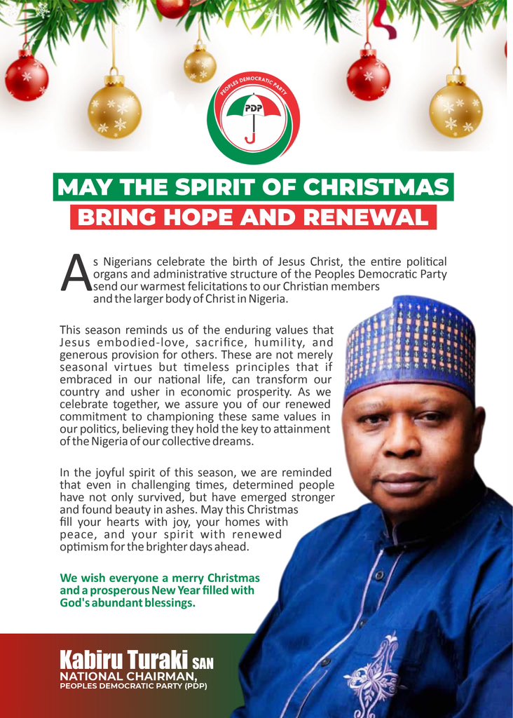 Official PDP Nigeria tweet media