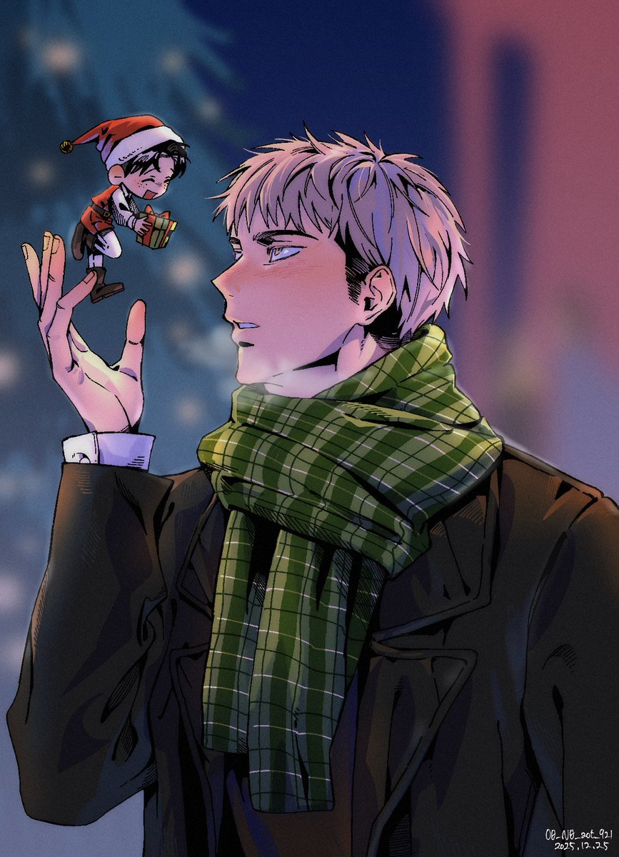 O0_N0_aot_921's tweet image. #aot
 메리 크리스마스~🎄