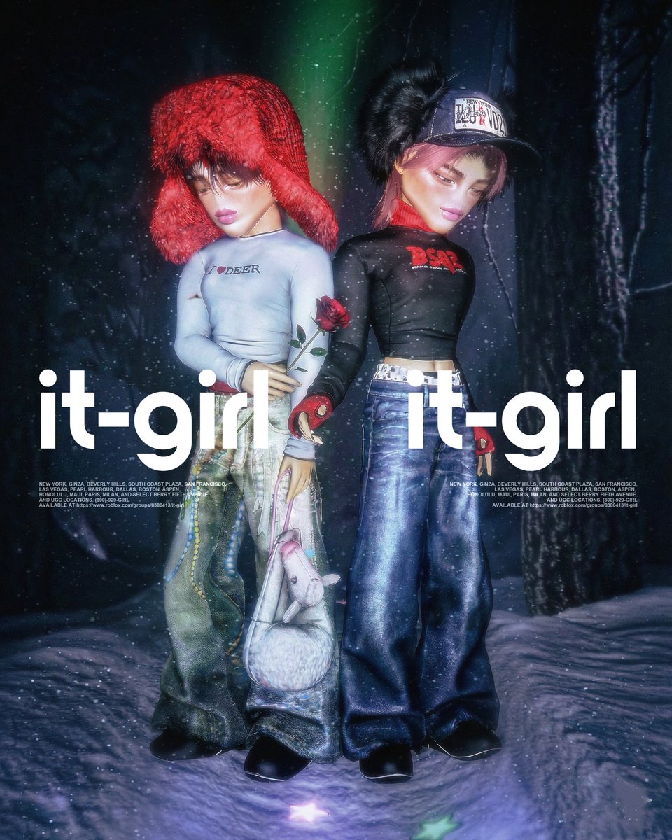 It-boys need love too, It-Girl FW25 Is available for the winter season now 🤍