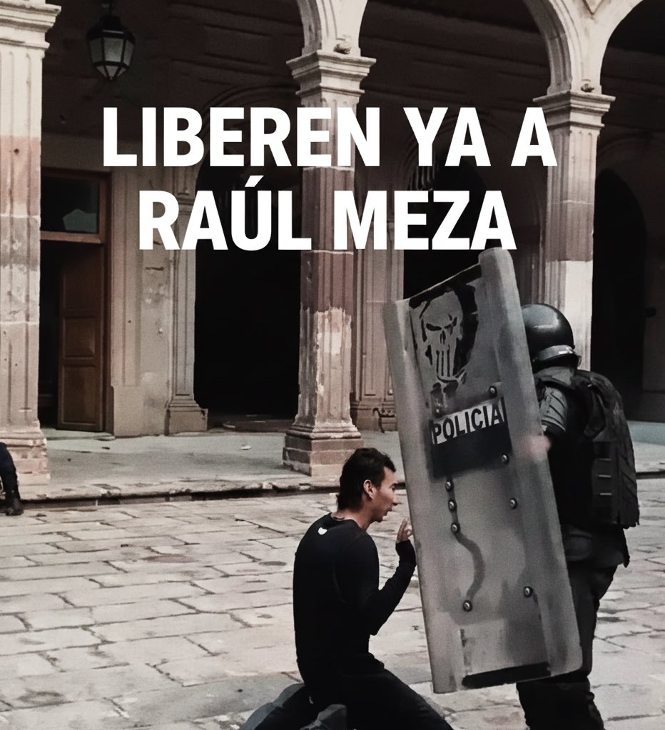 <a href="/ARBedolla/">Alfredo Ramírez Bedolla</a> Ten un gramo de humanidad y libera a Raúl Meza. Cómo hablas de Paz cuando tienes a Michoacán bajo el yugo de los delincuentes. 

Tu gobierno pone de rodillas a los ciudadanos y los encierra por pedir justicia. 

Deja los discursos, demuestras con hechos.
