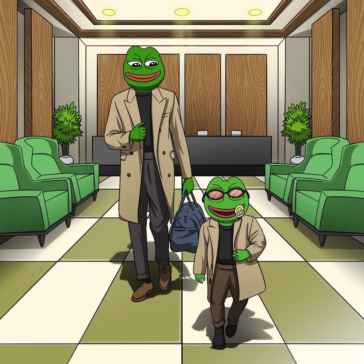 Well well well…..you see Papa…everyone loves green🔥🌱💚

0x69
0x69Babe