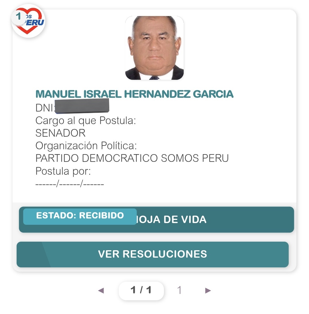 🔎Manuel Hernández, miembro del consejo directivo de #Sunedu y representante de universidades públicas, es candidato al Senado por #SomosPerú, partido de José Jerí. 
👉Hernández participó en el proceso donde se eligió a Vicente Espinoza como nuevo superintendente.

<a href="/Ojo_Publico/">OjoPúblico</a>