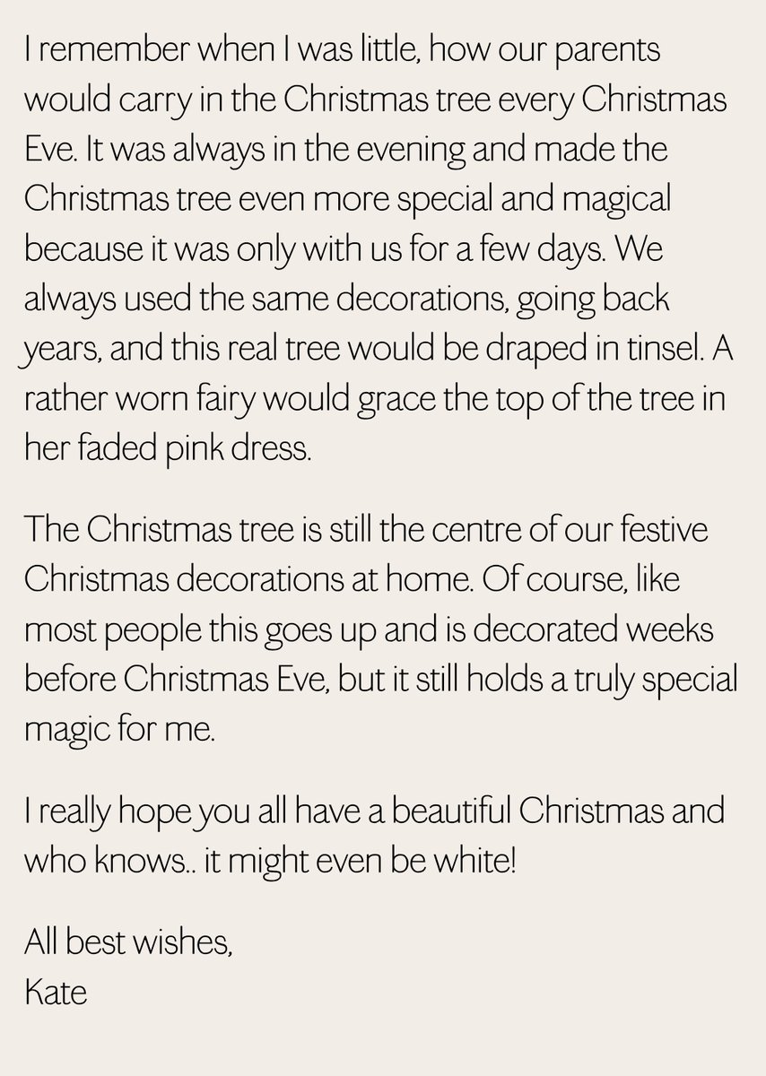 thejunebugfreak's tweet image. Kate Bush's Christmas Message 🎄