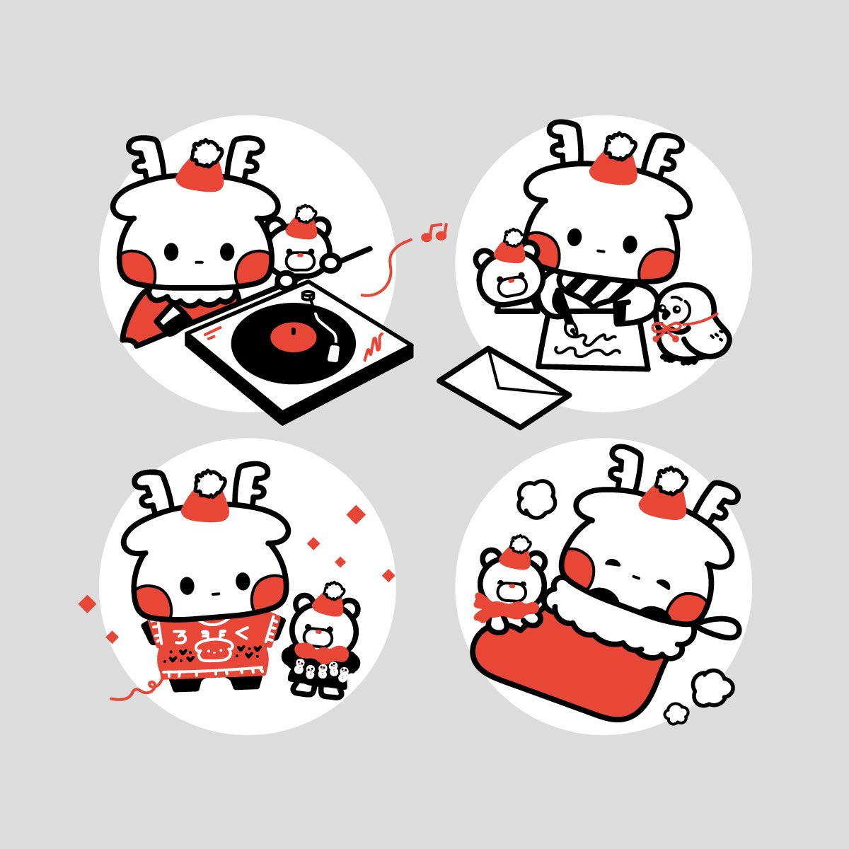 ロクちゃん｜2008年生まれの鹿キャラクター (@roku_family) / Posts / X