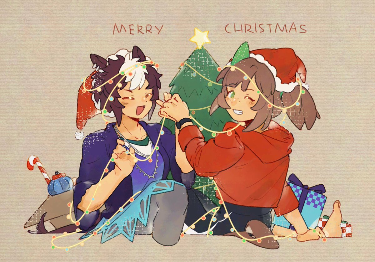 sirius_ica's tweet photo. MERRY CHRISTMAS 🎄 from the fuurai dorm

I’ll be posting a few more holiday umas tonight and tomorrow! It’s my favourite season to draw ✨ https://t.co/6HwEwCoVGX