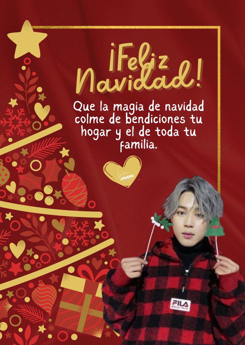 JiminLatinoFB's tweet image. ¡FELIZ NAVIDAD 🎁 PARA TODOS NUESTROS SUSCRIPTORES DE JIMIN LATINO!

Hemos llegado ha otra navidad junto con Jimin y no podemos estar más orgullosos de Jimin y todos sus fans 🙌 Gracias por abrirnos las puertas de sus hogares y dejarnos entrar, a través de nuestras publicaciones.…
