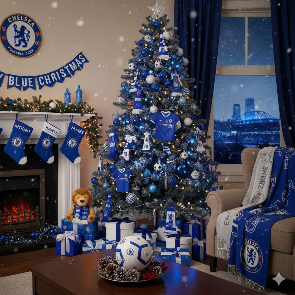 En esta Navidad queremos desearles un abrazo sincero a cada seguidor de Chelsea Uruguay.
A los que comparten esta pasión en familia, a los que transmiten el amor por estos colores y a los que nunca dejan de sentirse parte.

Feliz Navidad, familia Chelsea 💙