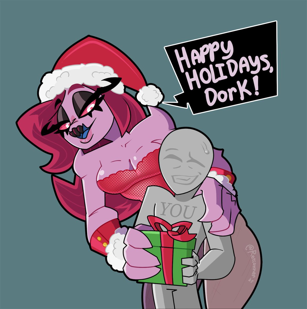 𝙍𝙚𝙩𝙘𝙤𝙣𝙣𝙚𝙧 (Slow art due to gamedev) tweet media