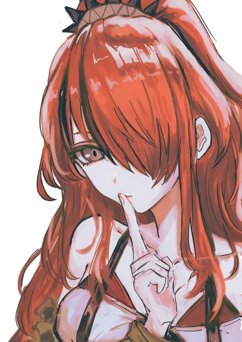 力尽きたので一旦wip...私の厚塗りめちゃくちゃアナログ感覚で手動かすから手とペン先すぐ死ぬ