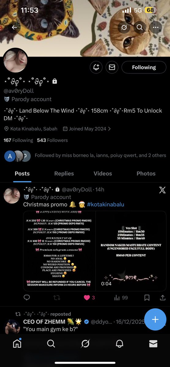 AWG9916's tweet photo. Scammer‼️ https://t.co/meYCuq3fio