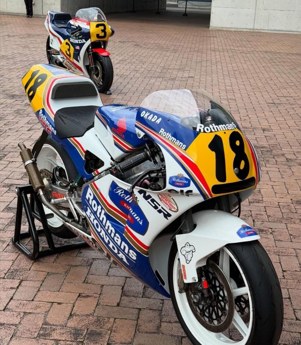 1993 TADDY's NSR250 & 1983 FREDDIE's NS500〜♪( ´θ｀)ノ