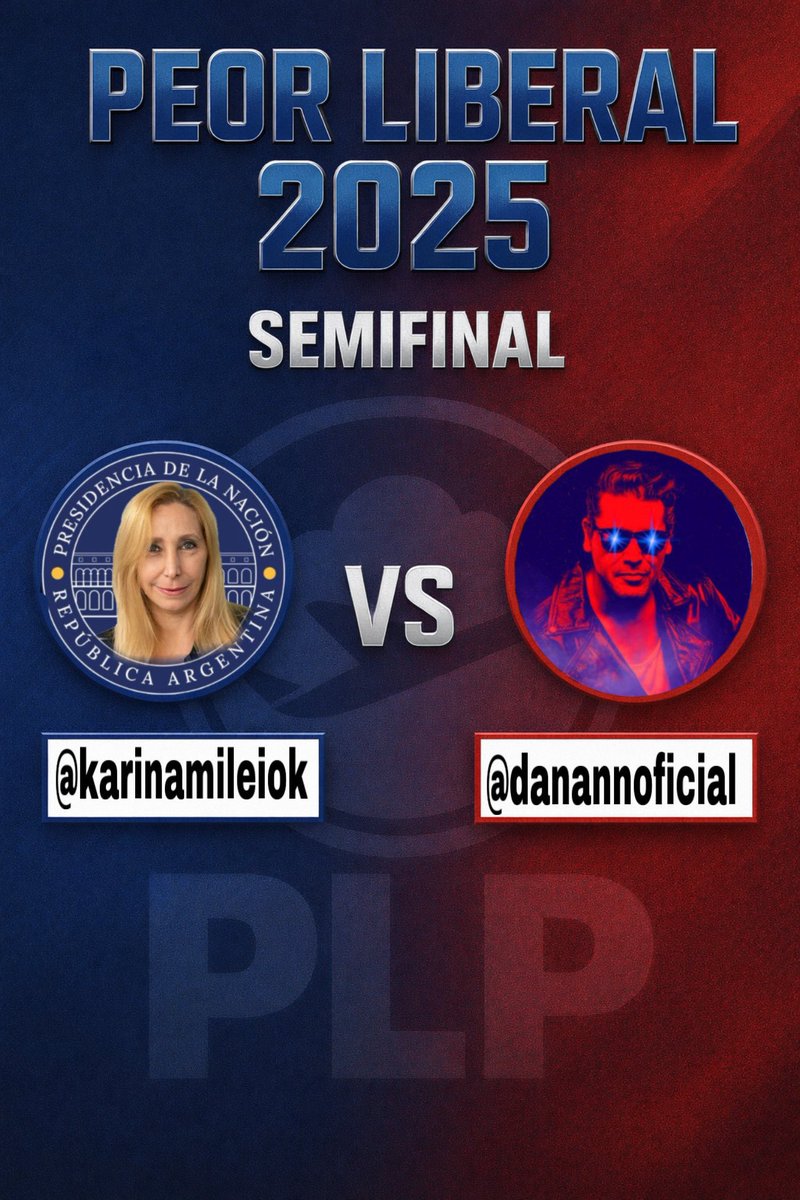 Primera semifinal. Explota todo. 

#PeorLiberal2025