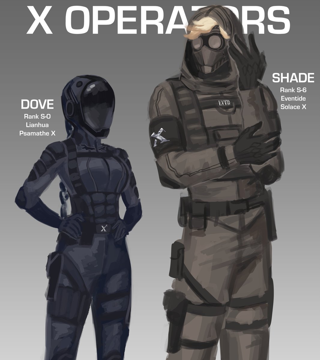 X operators #oc #ocart