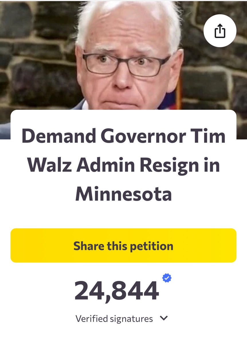 BubbyBlu29353's tweet image. Wow, now we’re making progress! Almost to 25,000 signatures! 

Keep going Minnesota! Please share.

If you haven’t signed here’s the link: c.org/zjDQD2hKjW