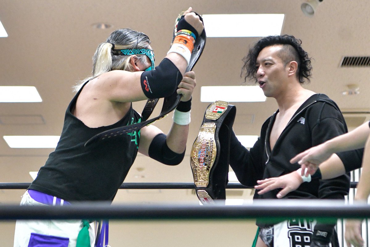 2人でTTT認定インディー統一タッグ王者やのに、闘う度に異常なまでに