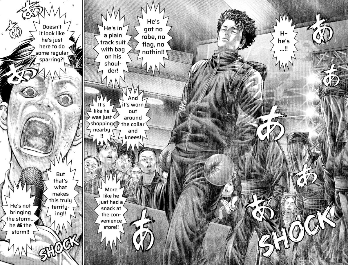 dubOPPF's tweet photo. really nice chapter
only a couple other times has he tried to make u feel for a character and it was done pretty well here
also he forgot to delete some text, never seen that before
#ThankYouViz #ThankYouUsogoat #ThankYouTyler #ThankYouDan #RIPDuwang https://t.co/gomduszTyl