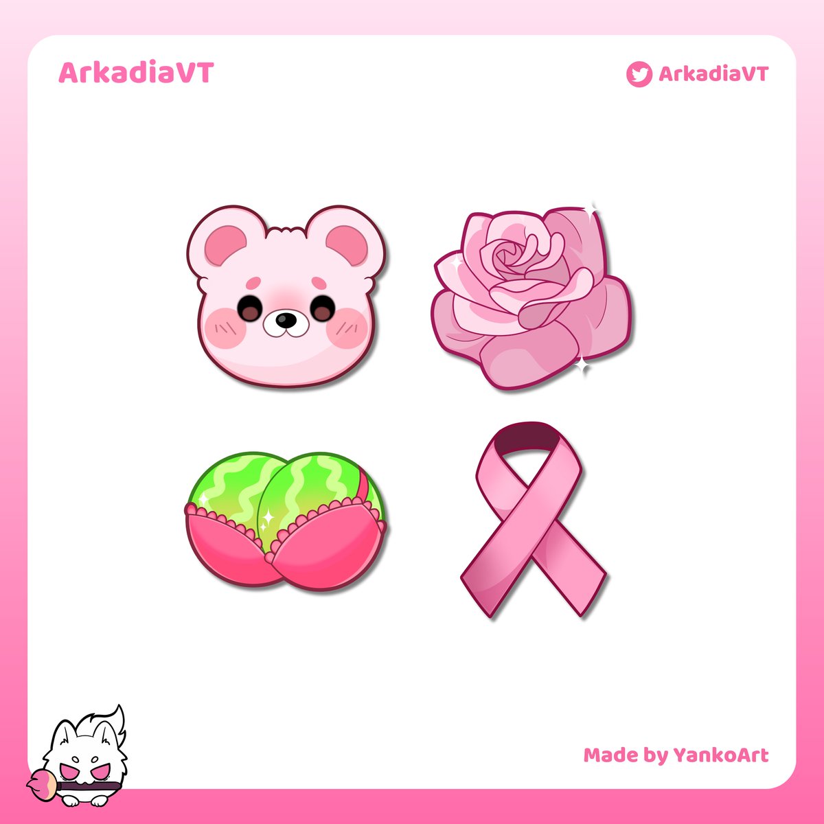Badges for <a href="/ArkadiaVT/">Arka 🐉🗝⛓️ - {Demi-Pact}</a> 

(´▽`ʃ♡ƪ) TYSM!!  

#VGenComm