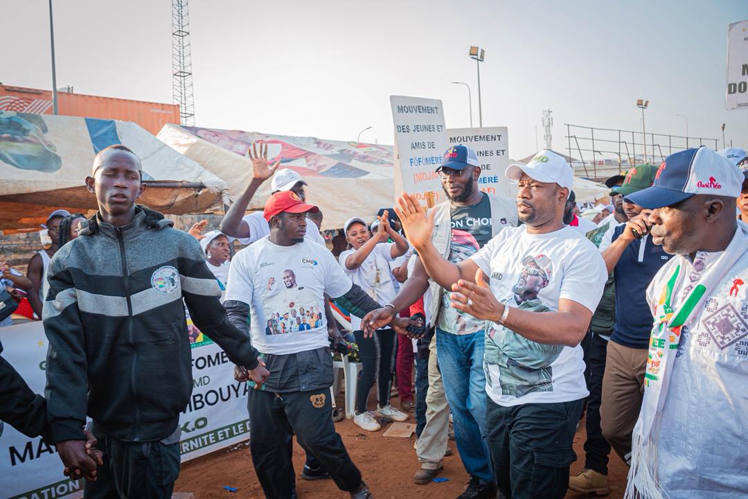 Nous avons organisé avec succès le plus grand meeting de campagne GMD à Kagbélen...
L’histoire retiendra ce que nous avons fait pour le Président Mamadi Doumbouya.