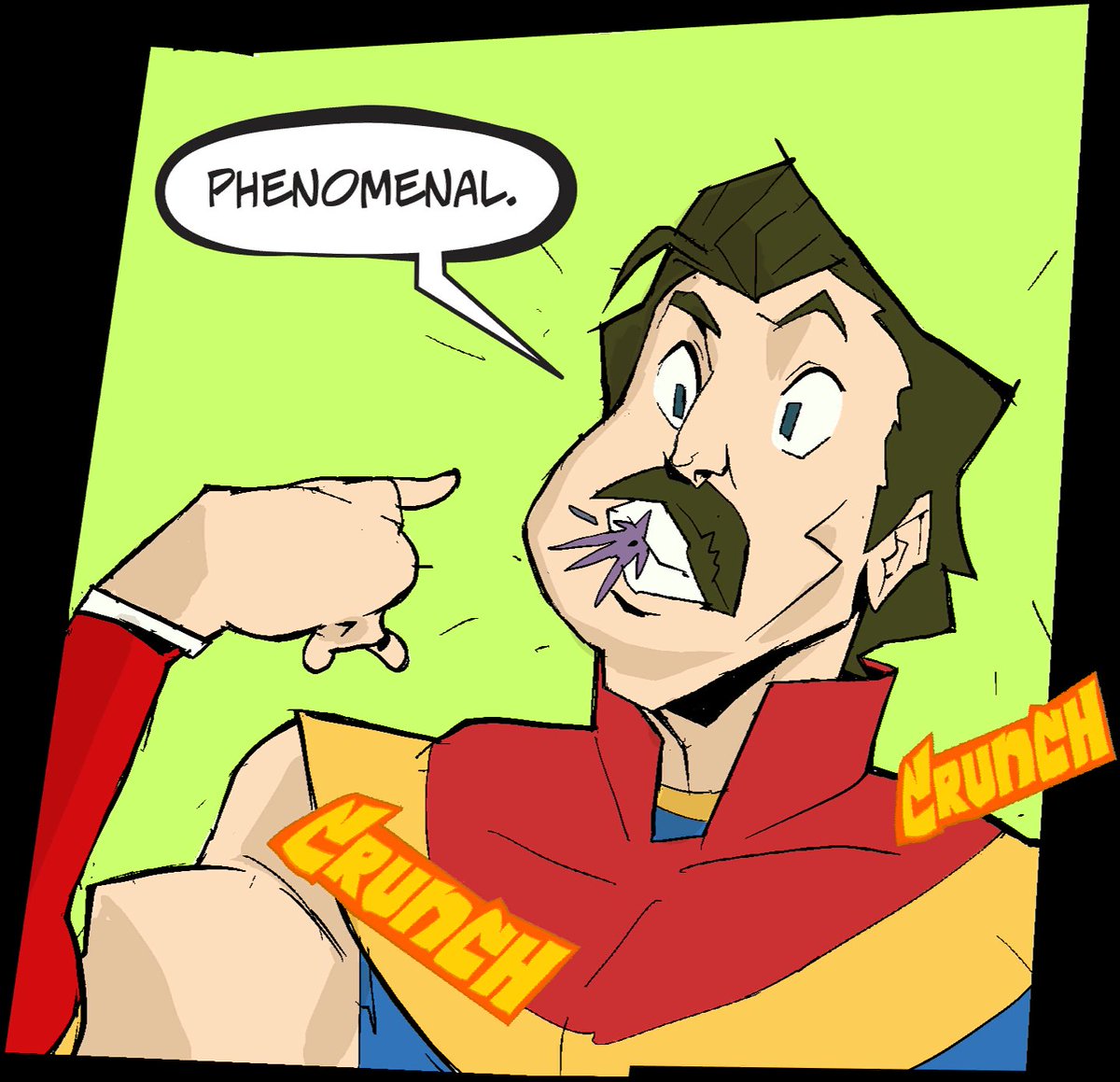 jasonsduval's tweet image. he's always eating
phenom nom nom