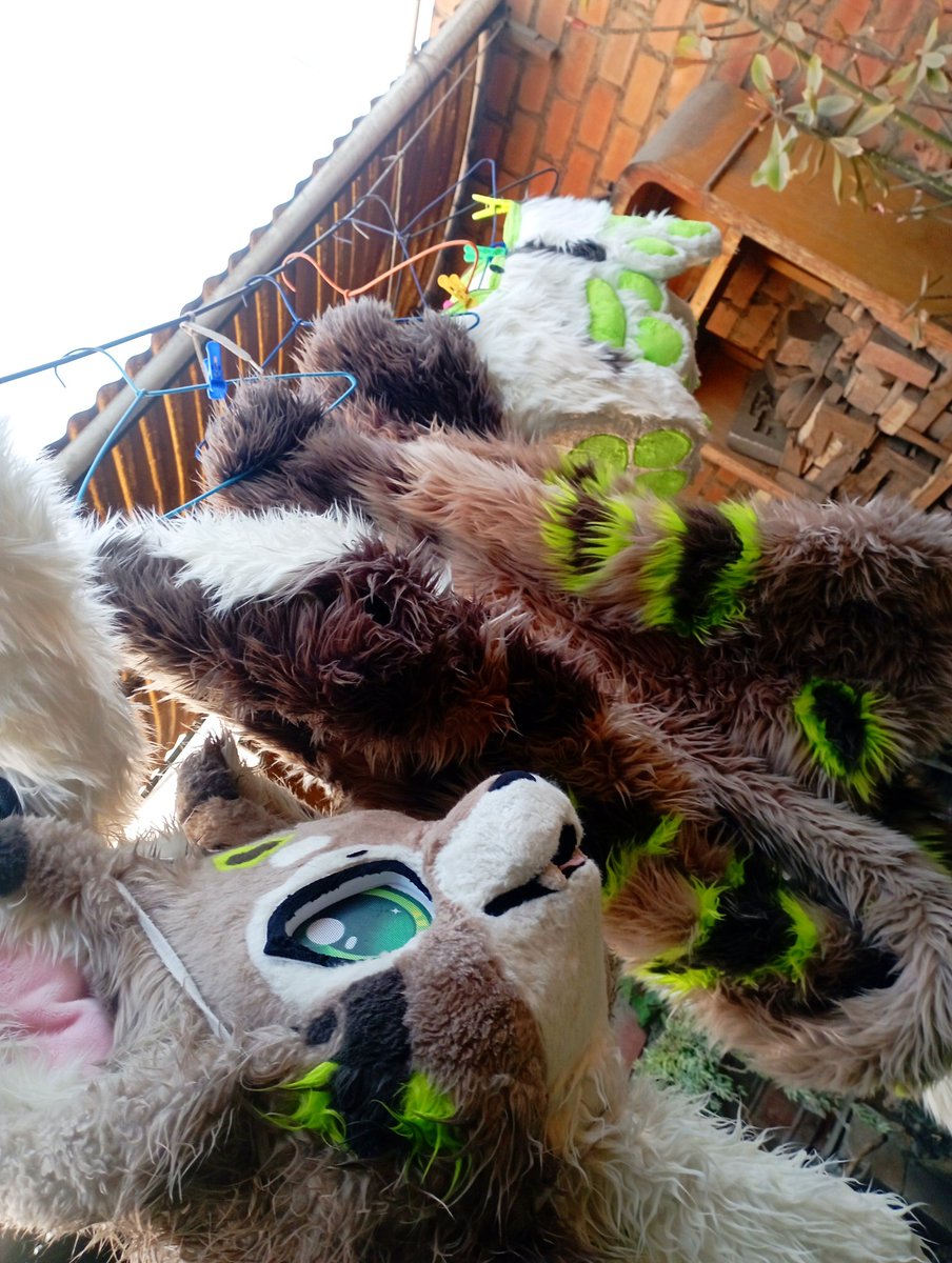 Niu_Ears_Up's tweet image. Dismantling my suit because my friends are calling me NiuBERT because of my lynx