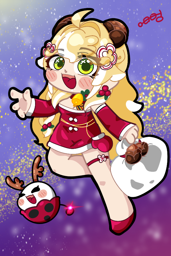 Push_Song's tweet image. 로니랑 벌레들의 크리스마스 야호!

#마로니