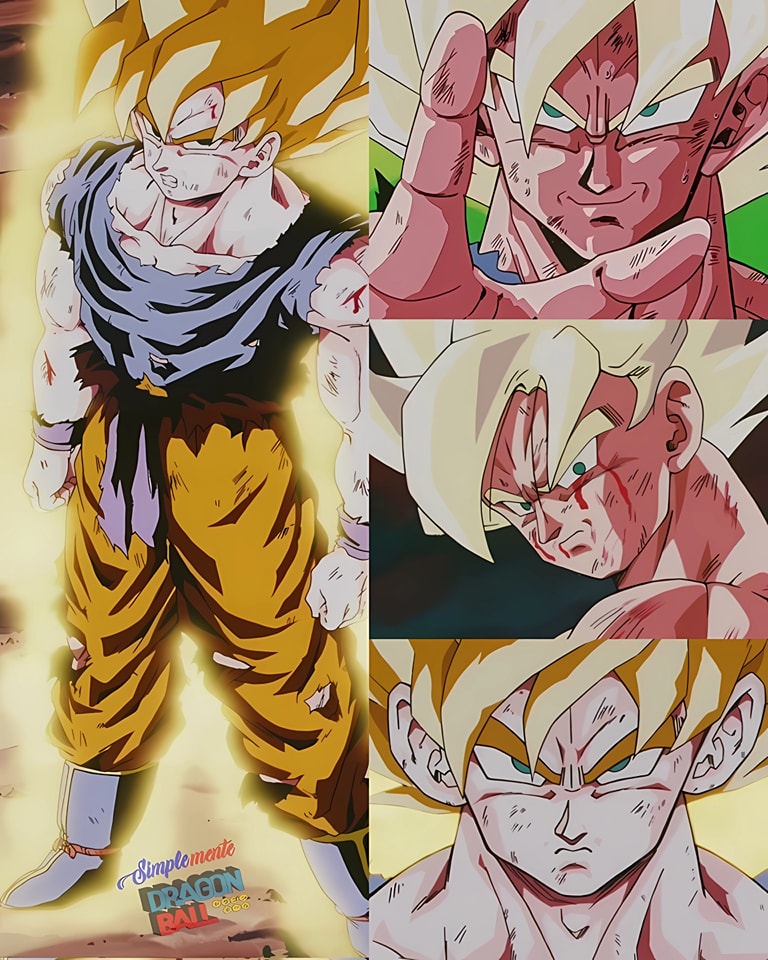 DB_Simplemente's tweet image. Como si de un regalo de Navidad se tratase, el 24 de Diciembre Goku obtuvo por primera vez el Súper Saiyajin a la edad de 25 años.