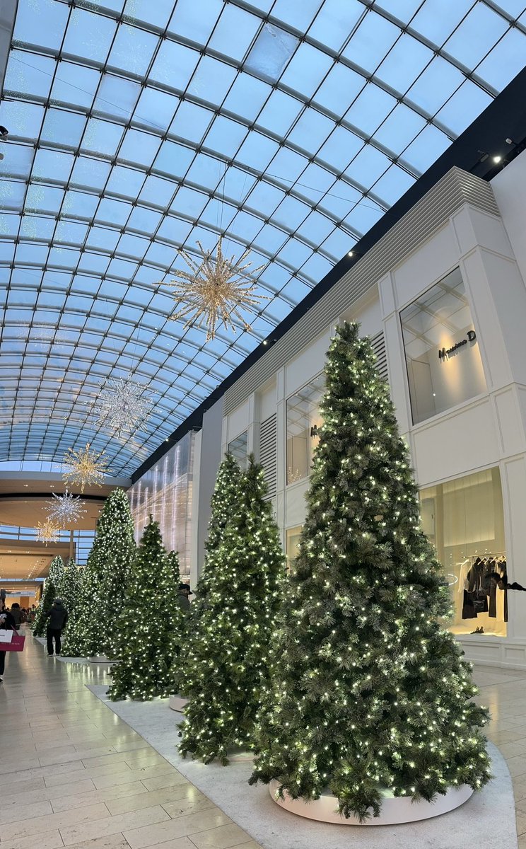 jayceee04's tweet image. The Christmas tree 🎄 in Yorkdale this year has a really festive atmosphere.
