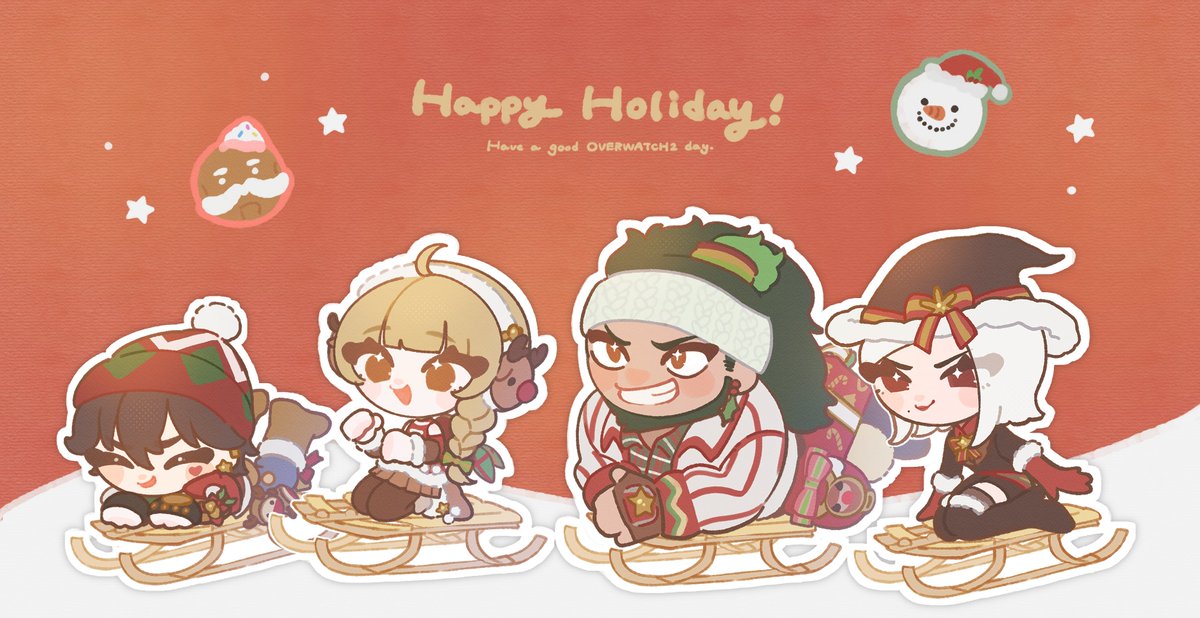 ak4meno's tweet image. ✨🎄🎁⛄️
#Overwatch2Fanart