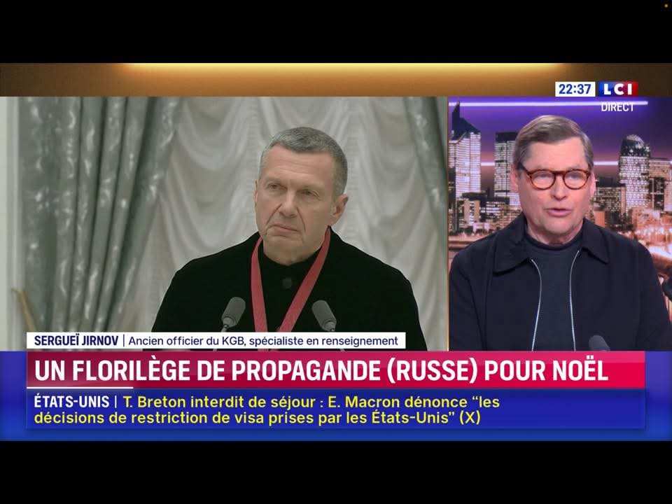 Sergueï Jirnov, auteur, ex-espion du KGB, expert tweet media
