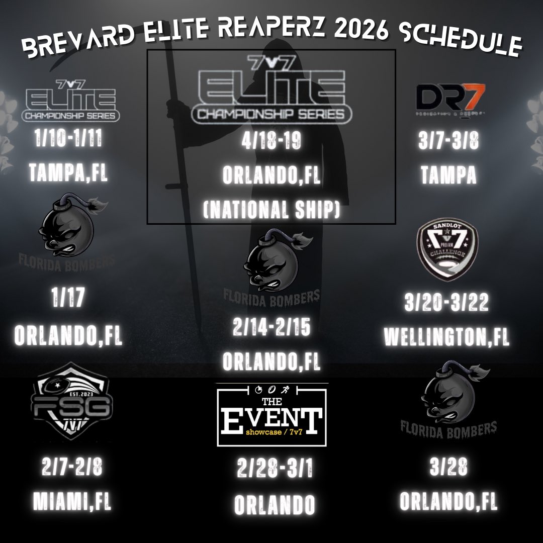 Brevard Elite Reaperz tweet media