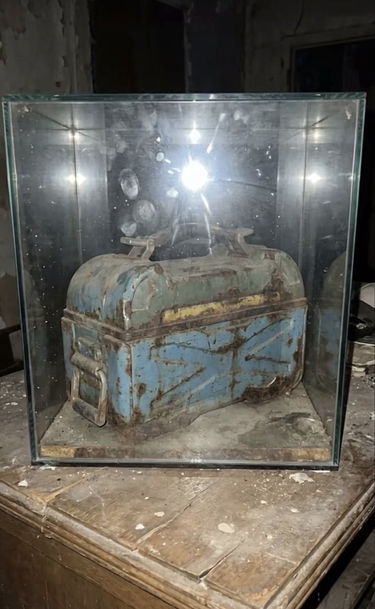 why my grandpa got a fortnite ammo crate in the shed