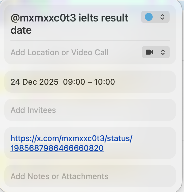 เราจำได้ เพราะเราเอาใส่ปฏิทินไว้ สรุปได้ ielts เท่าไร
