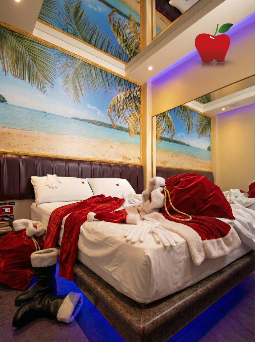 MotelesExtasis's tweet image. Lo sentimos pero hoy los regalos se van a demorar como 5 horas más. 🎁 Santa está repartiendo bolsas. 

#Extasis #Navidad