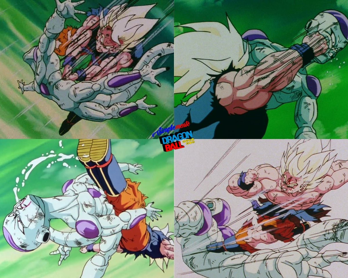 DB_Simplemente's tweet image. La Noche Buena que Goku le regalo a Freezer para el solito.