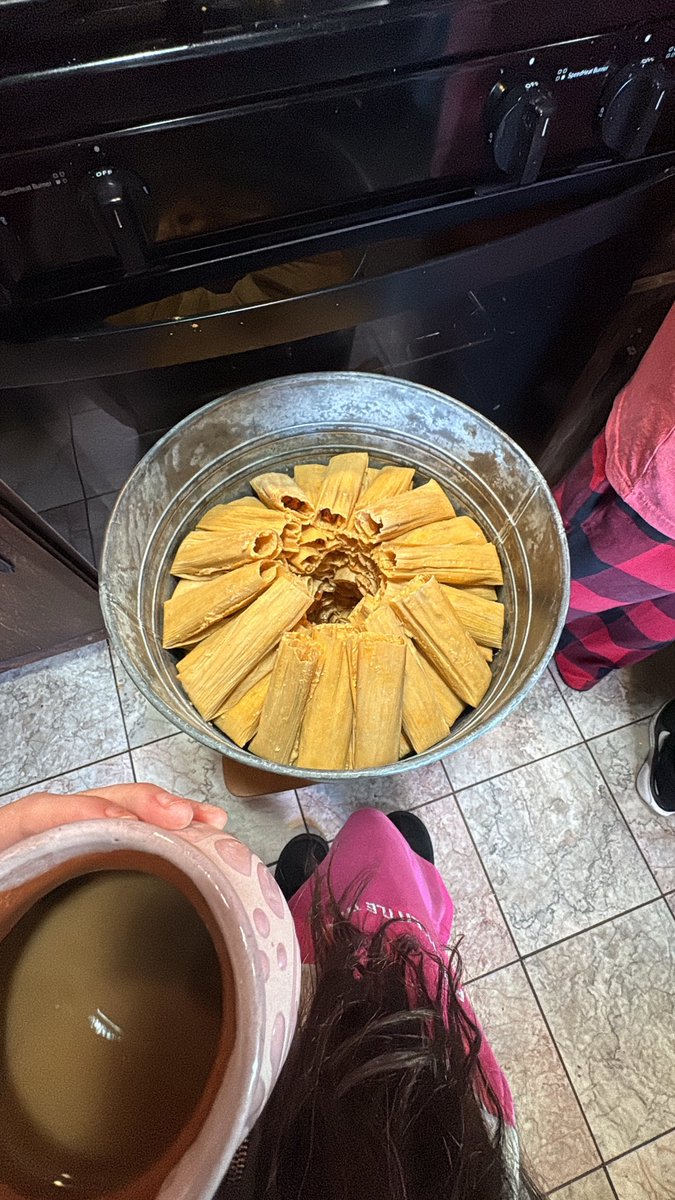 My OG making tamales you know what time of the year it is 😋