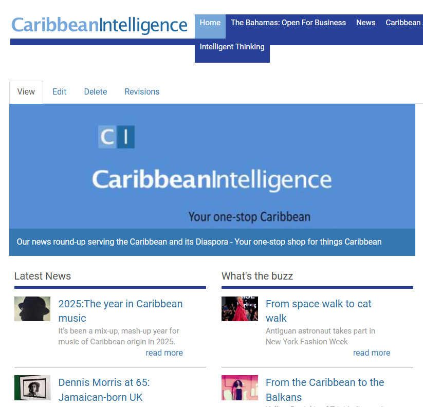 Happy Christmas from Caribbean Intelligence.

#Caribbean #news #culture

ow.ly/X4MC50XLmhw